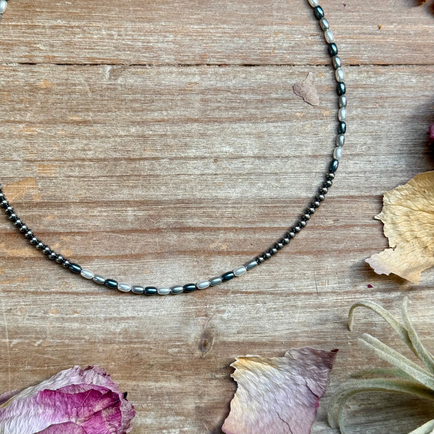 15.25β Freshwater Pearl Necklace β Sterling Silver Pearls