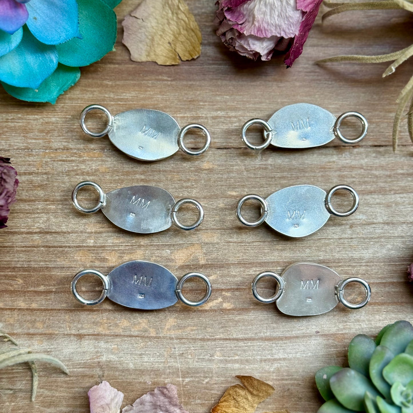 Turquoise Twilly Scarf Slide – Sterling Silver