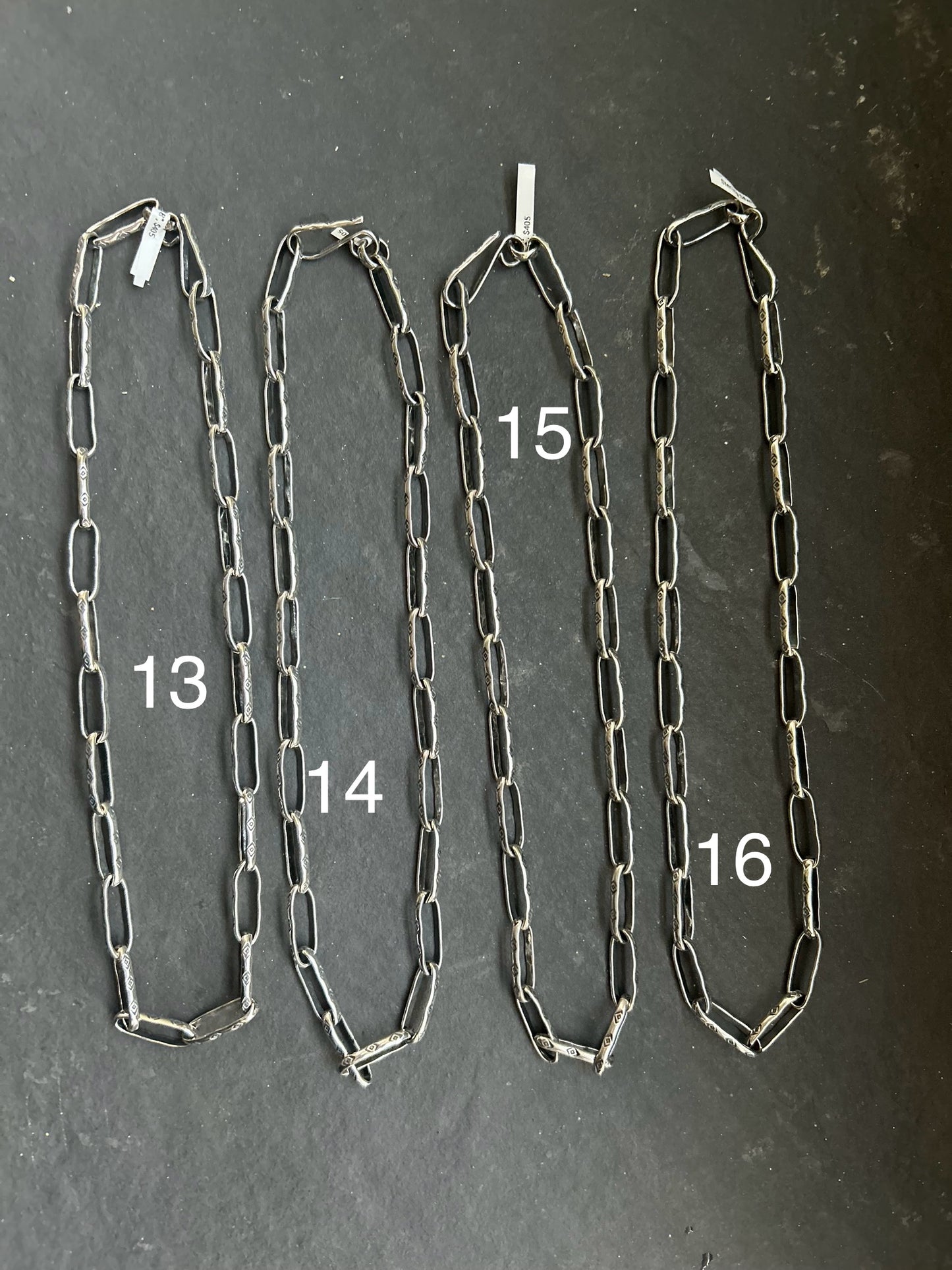 Sterling Silver Medicine Man Eye Paperclip Chain – 18”