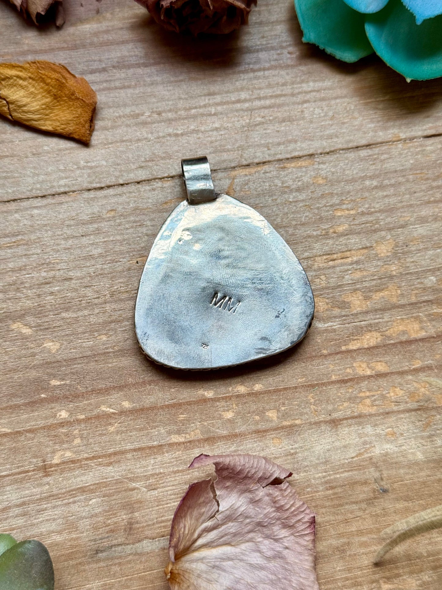 Sterling Silver Turquoise Pendant
