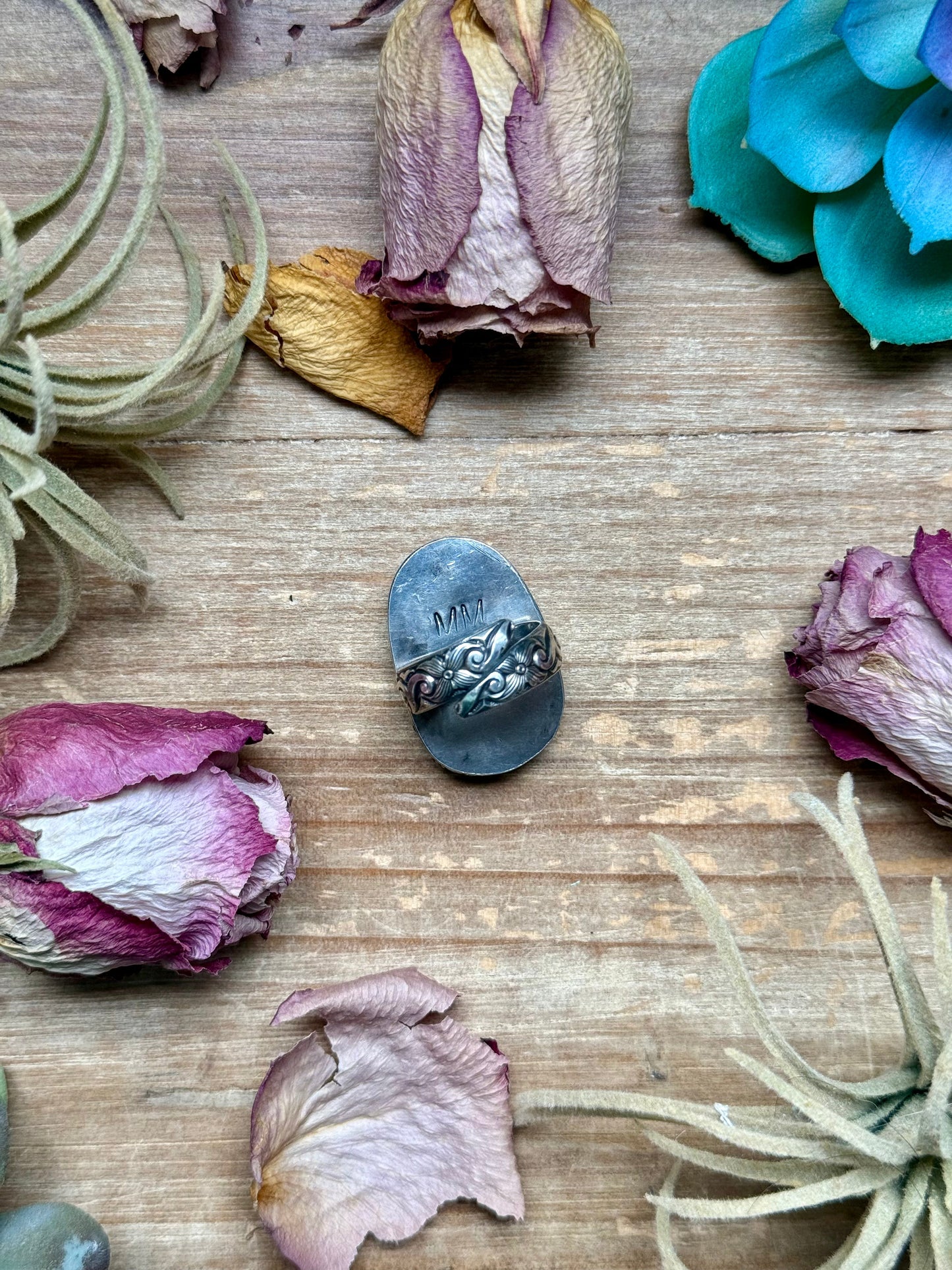 Sterling Silver One-Stone Adjustable Ring – Handmade In-House by The Bijoux FAB