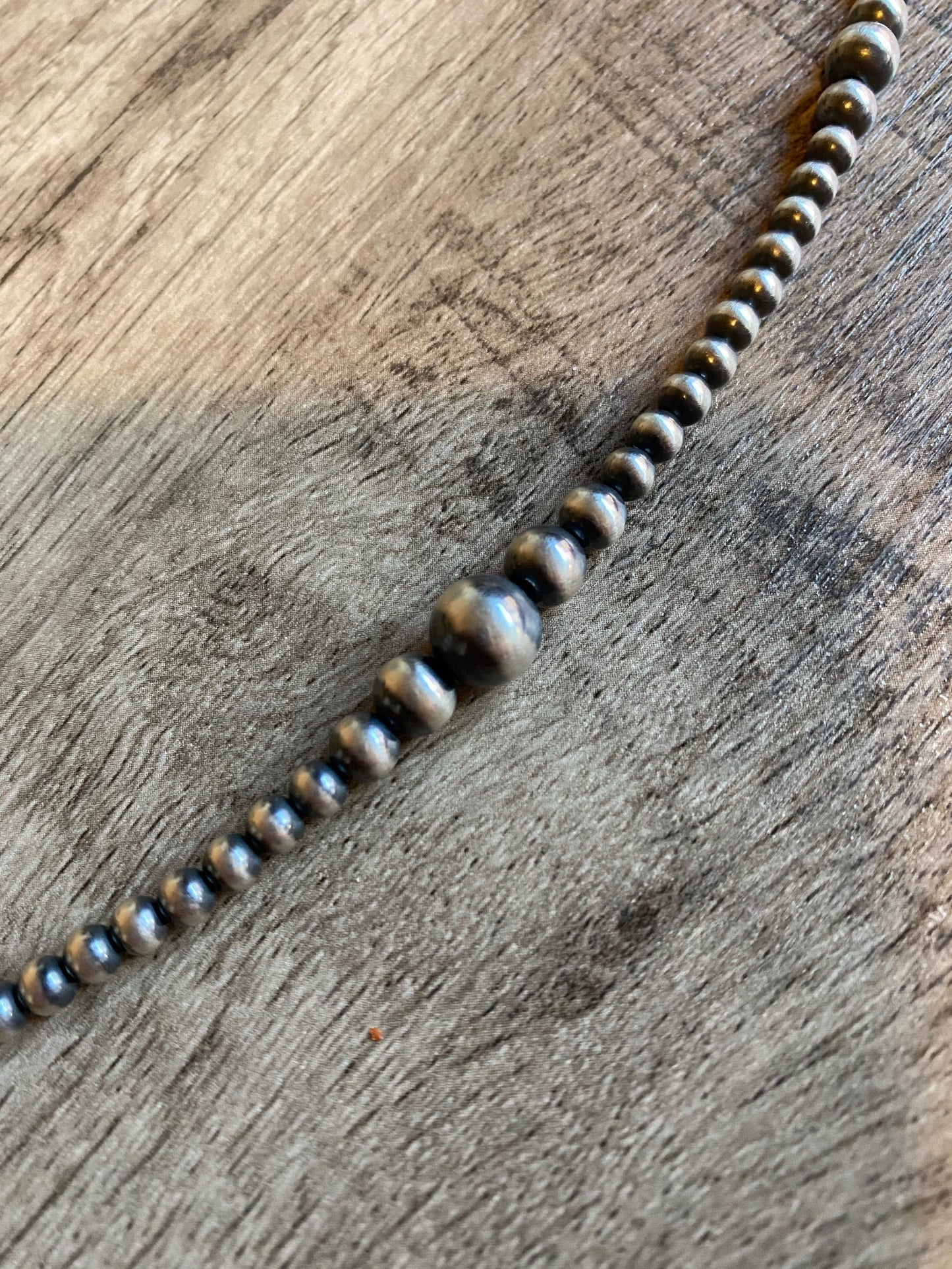 22-Inch Sterling Silver Pearl Necklace | Layering Necklace | Handmade in USA | The Bijoux FAB