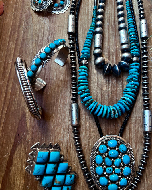 How to style jewelry – Layered sterling silver necklaces for a western look