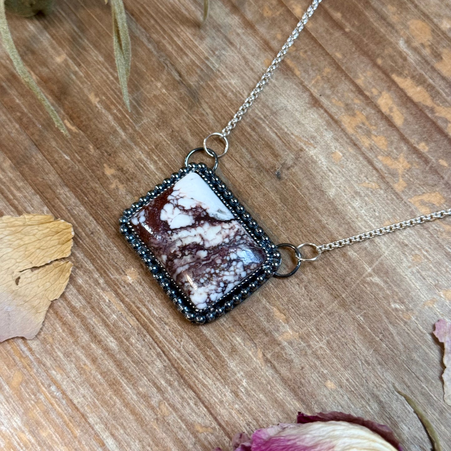 MJ Wild Horse Bar Necklace – Sterling Silver