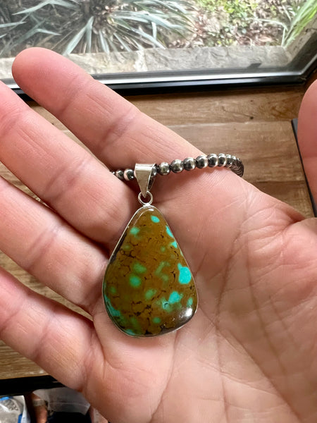 Only 1 available Turquoise Pendant