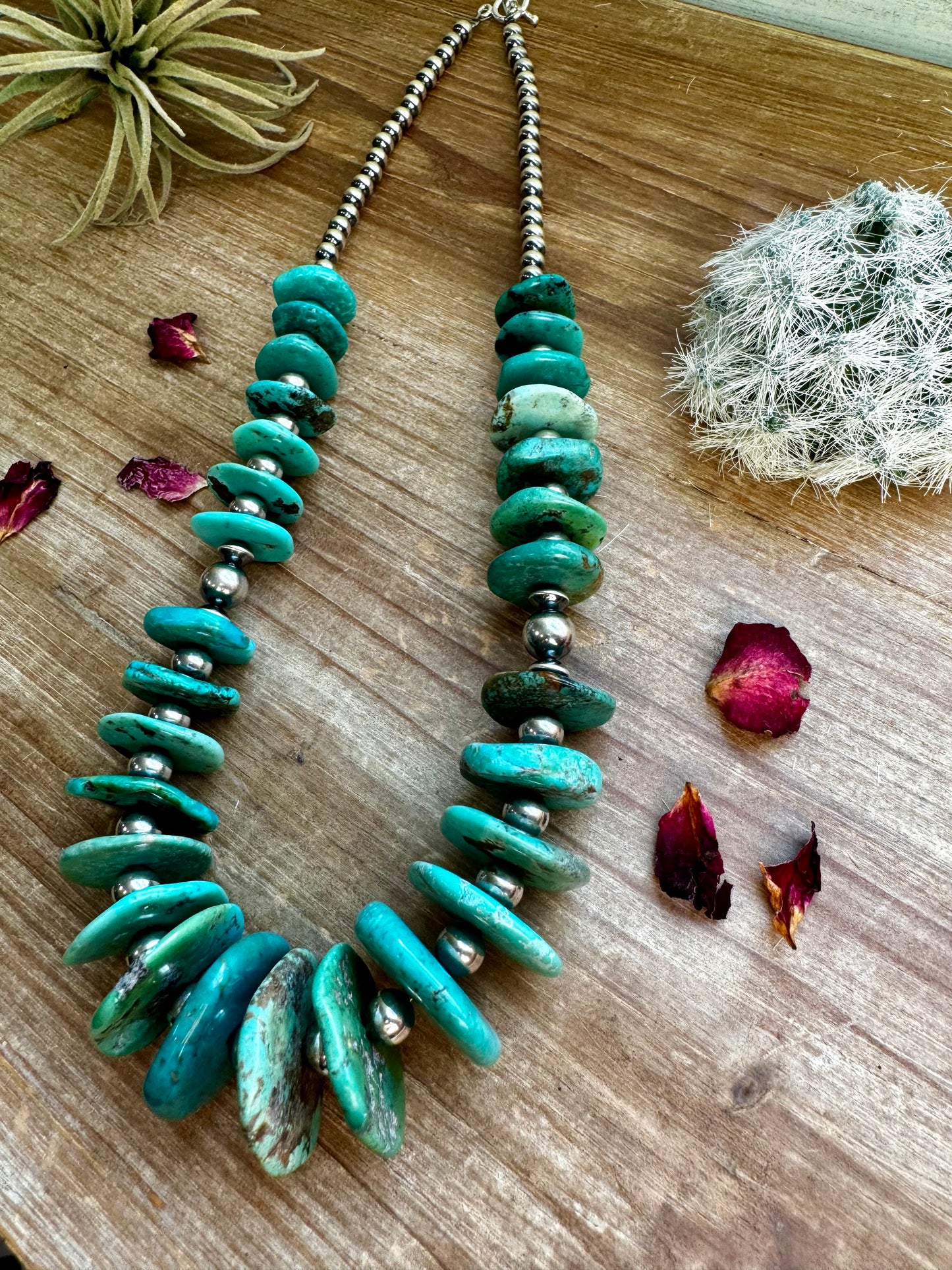 23 inch - NFR collection - sterling silver and turquoise