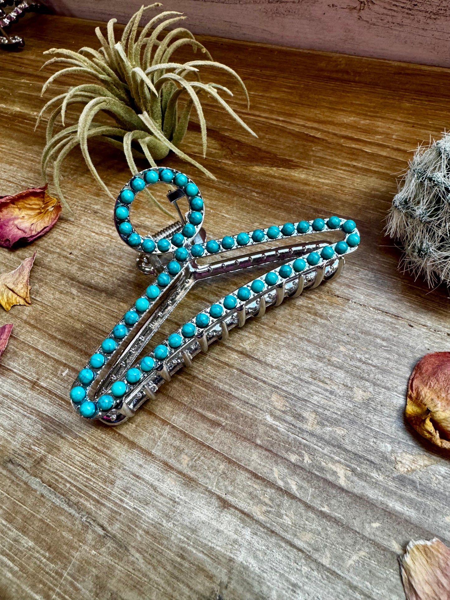 New Style - Turquoise Hair Clips