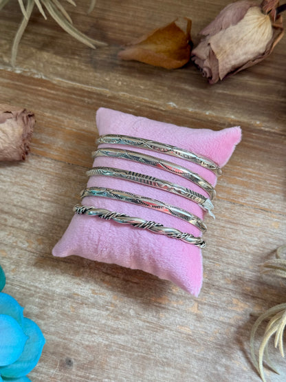 Sterling Silver Cuff – Choose Your Style