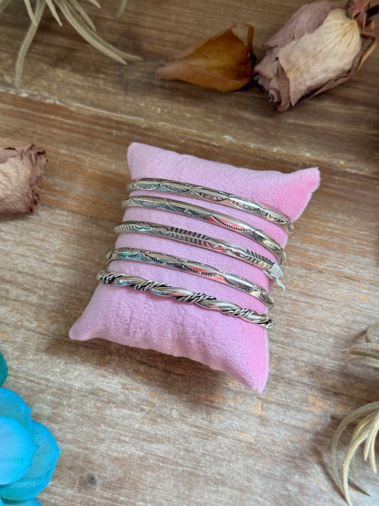 Sterling Silver Cuff – Choose Your Style