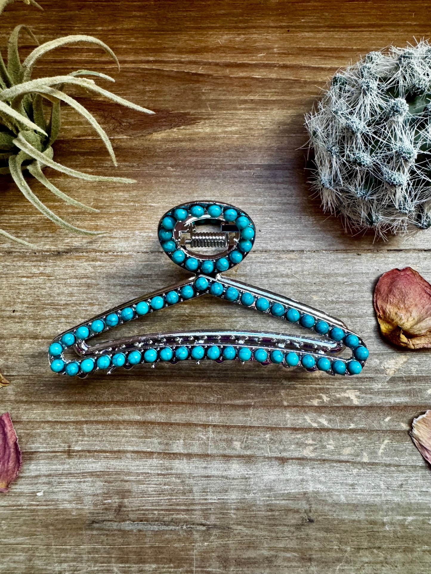 New Style - Turquoise Hair Clips