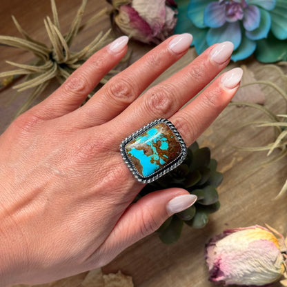 mj ring - scare turquoise