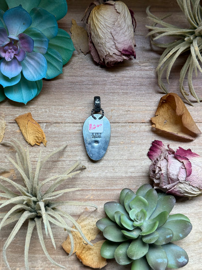 MJ Pendant - Teardrop Turquoise - Fit 6mm