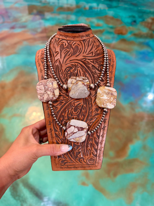 Jaci Set Jasper & Sterling Silver Duo