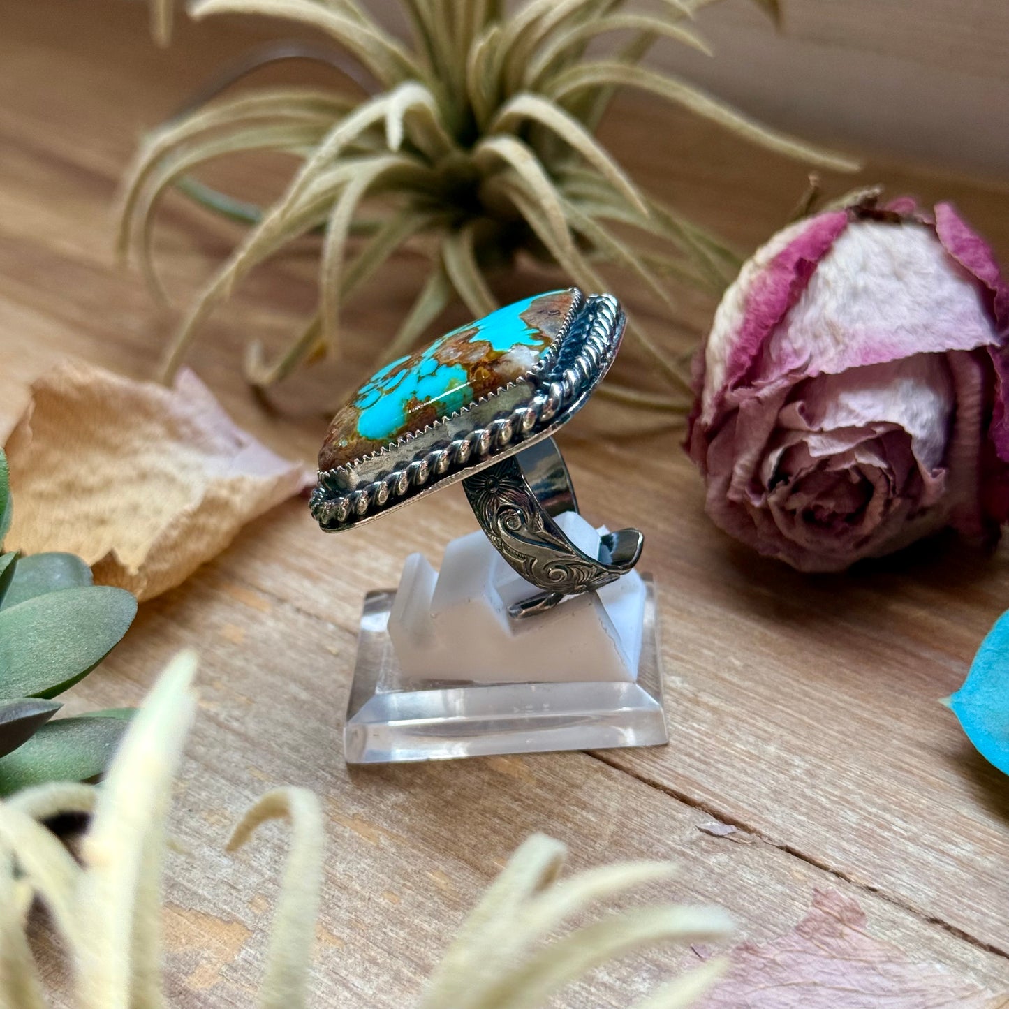 mj ring - scare turquoise