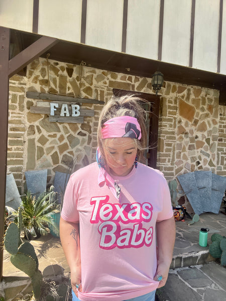 Pink Texas Babe T-Shirt