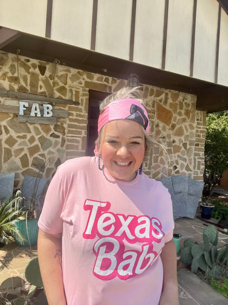 Pink Texas Babe T-Shirt