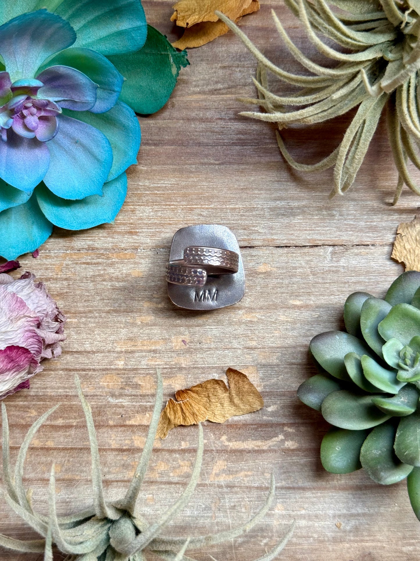 MJ Ring - Turquoise Copper Ring