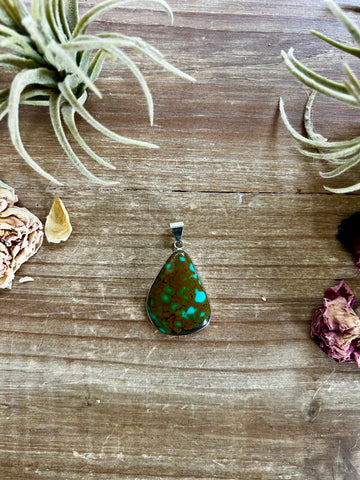 Only 1 available Turquoise Pendant