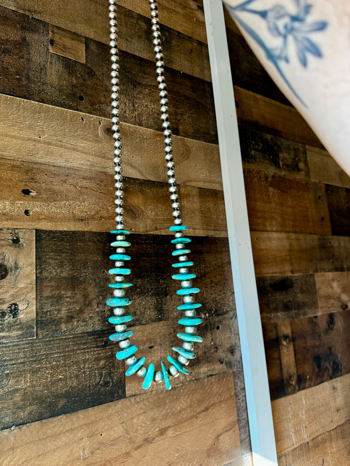 32 inch - NFR collection - sterling silver and turquoise