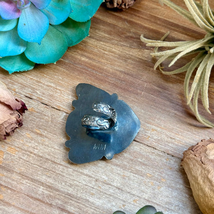 MJ Ring Four-Stone Freeform Turquoise Statement Ring