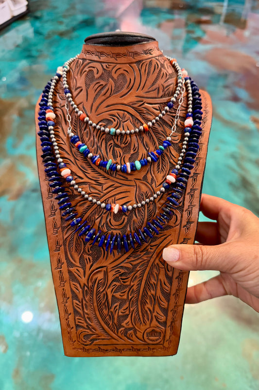 Jaci Stack – Lapis, and red Spiny