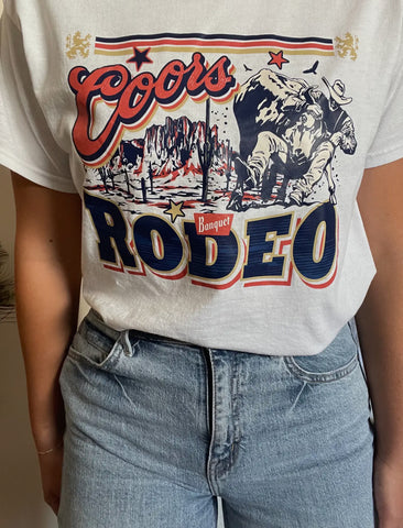 Coors Rodeo Western Graphic Tee