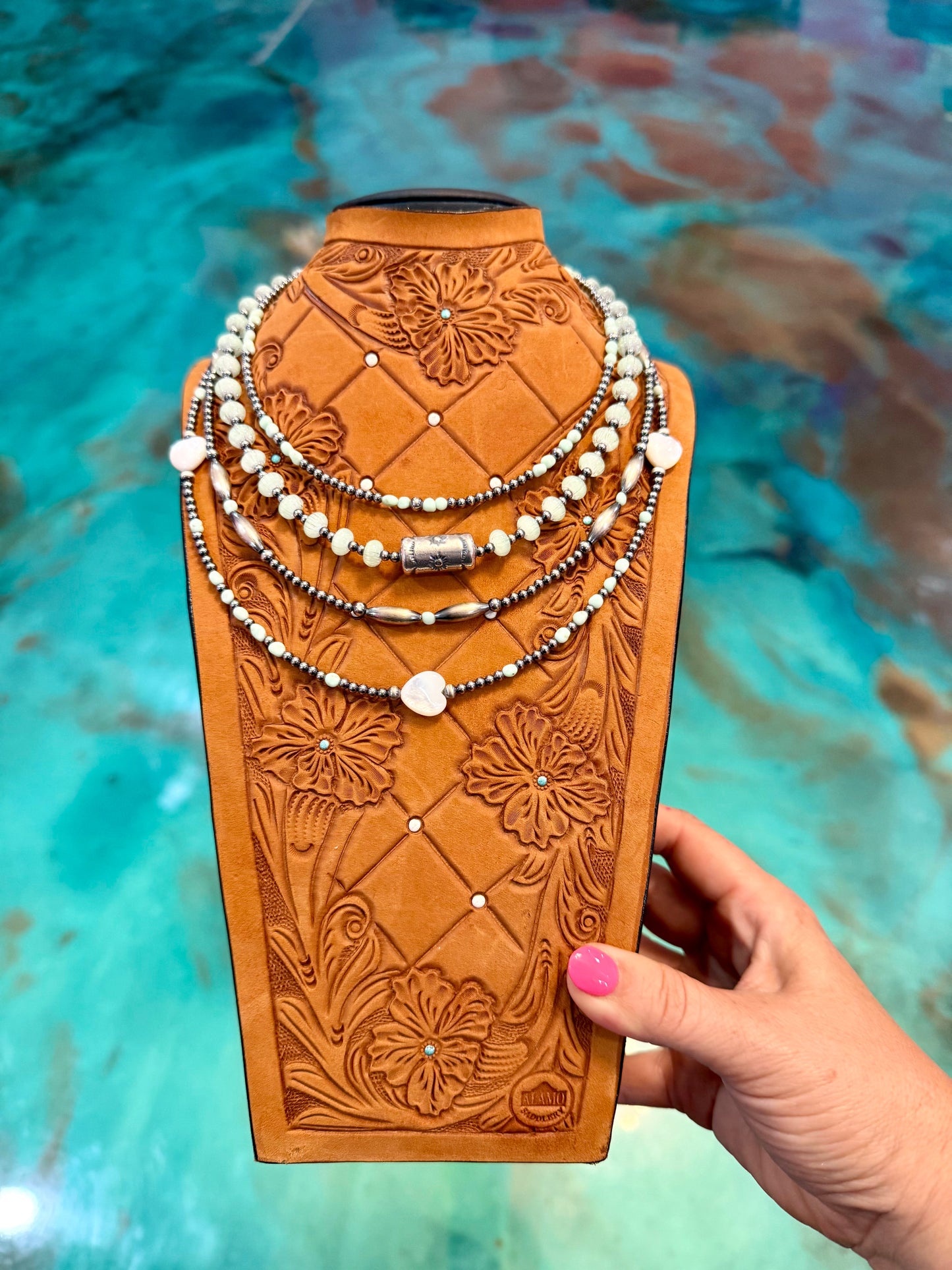 Jaci Collection – Paloma Stone & Sterling Silver Necklaces