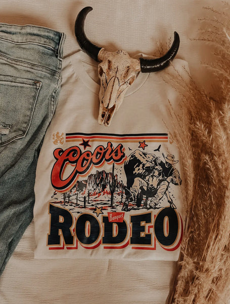 Coors Rodeo Western Graphic Tee