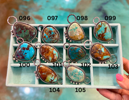 MJ One-of-a-Kind Turquoise Twilly Scarf Slides – Pick Your Favorite