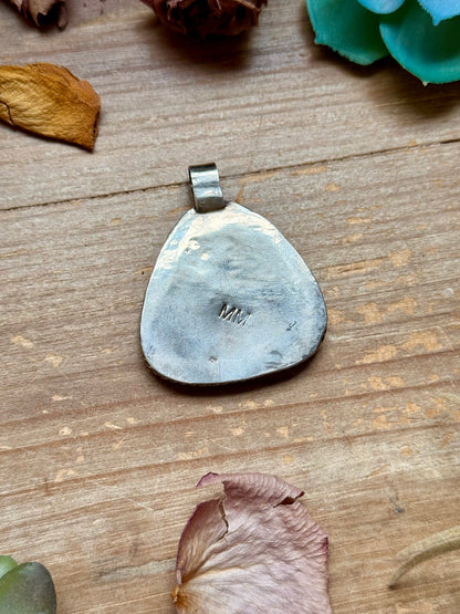 Sterling Silver Turquoise Pendant