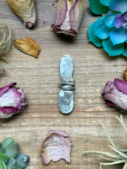 Sterling Silver Two-Stone Adjustable Ring – Handmade In-House by The Bijoux FAB