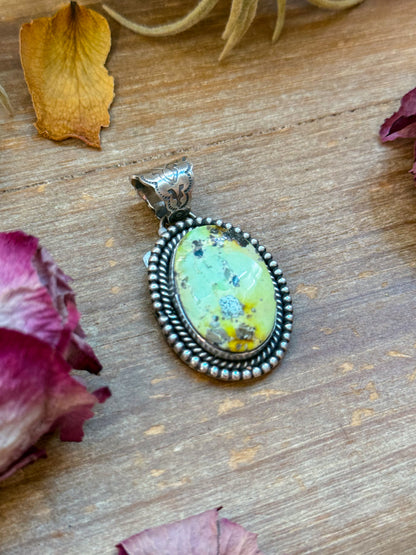 Palomino Sterling Silver Pendant – 2" x 1.25" – 8 mm Bail