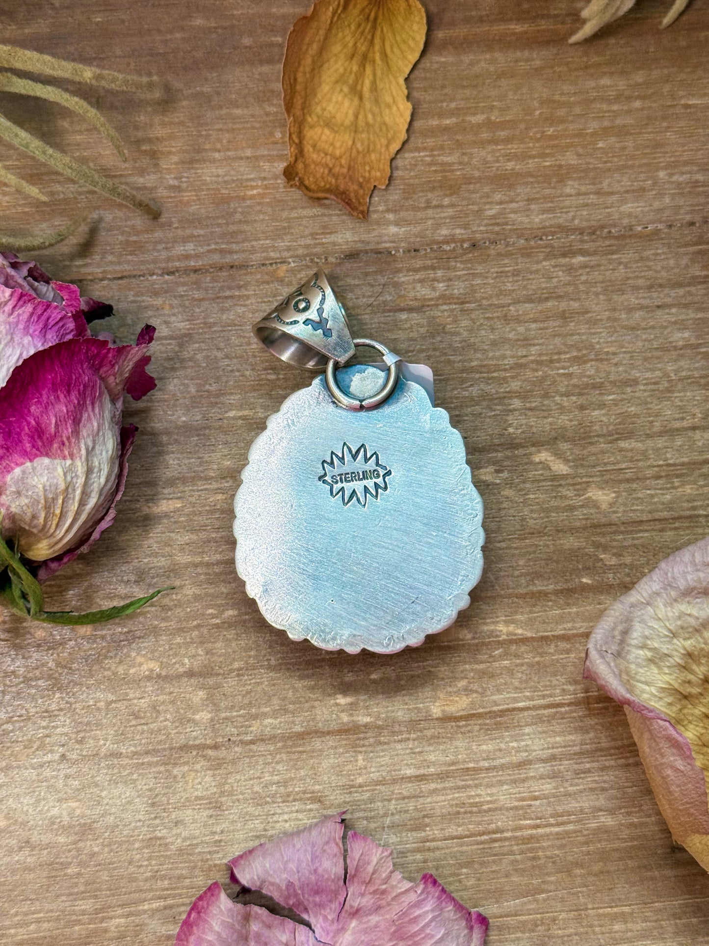 Palomino Turquoise Sterling Silver Pendant