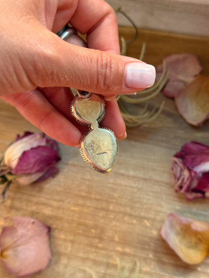 Kingman Turquoise Sterling Silver Pendant