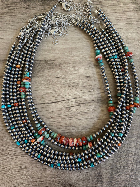 Little bit of turquoise and Navajo