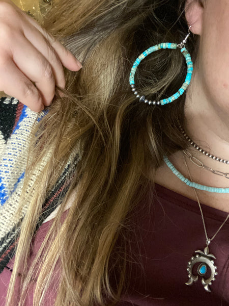 Navajo Hoop Earrings