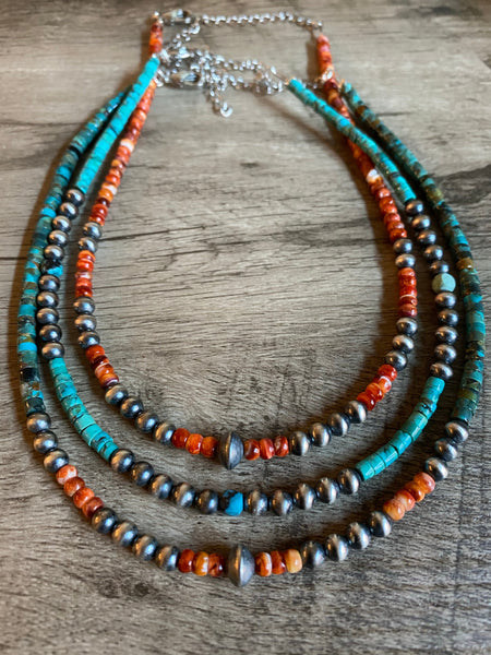 Mix and match 5mm navajo chokers