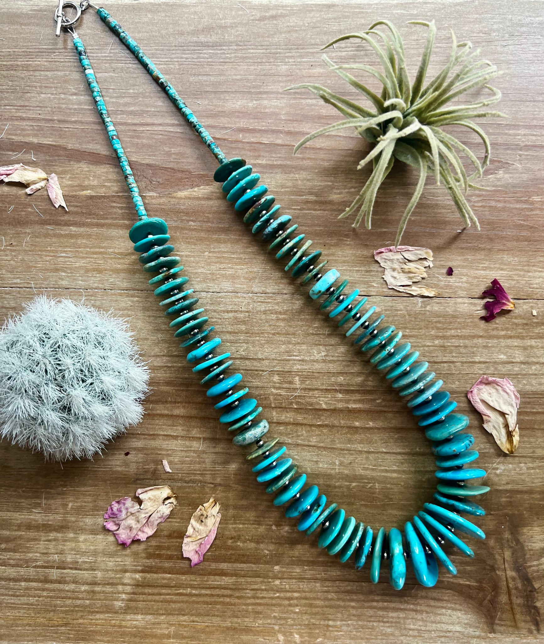 High end turquoise necklace