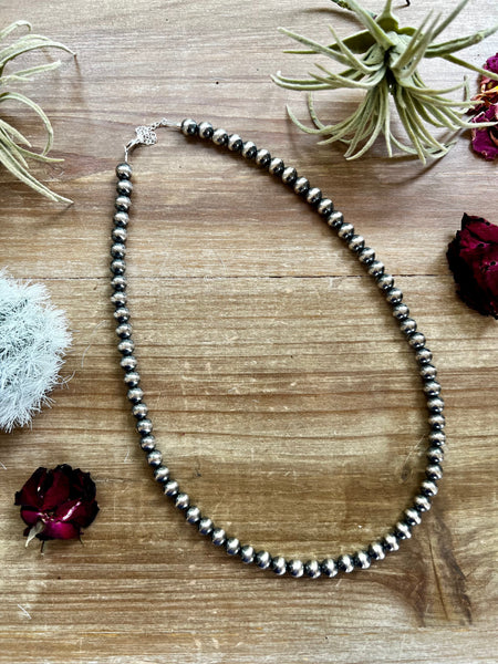 20 inch 8 mm Navajos necklace